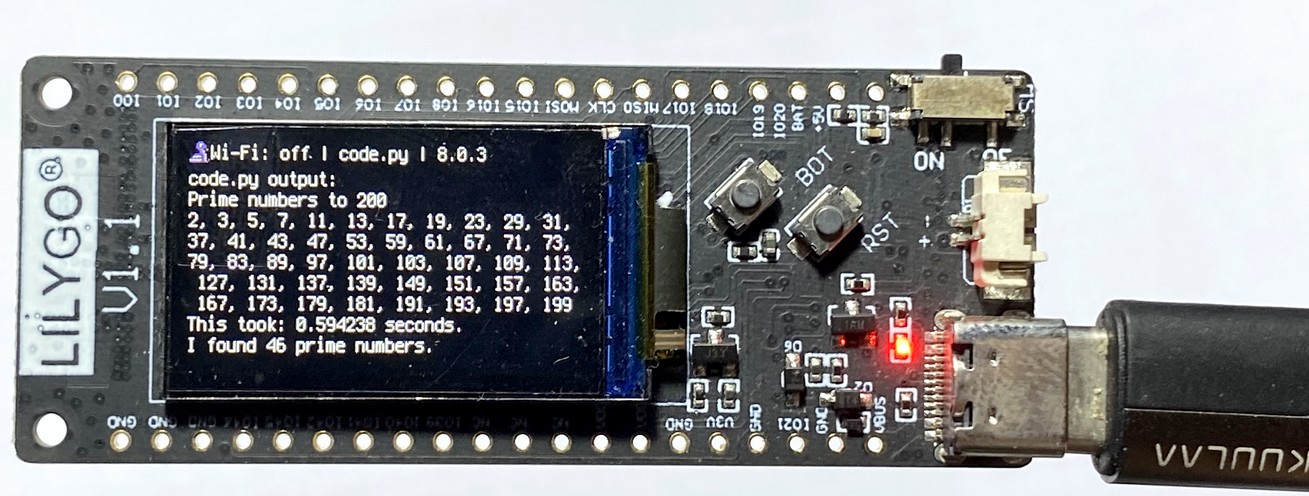 T-Display with esp32s2