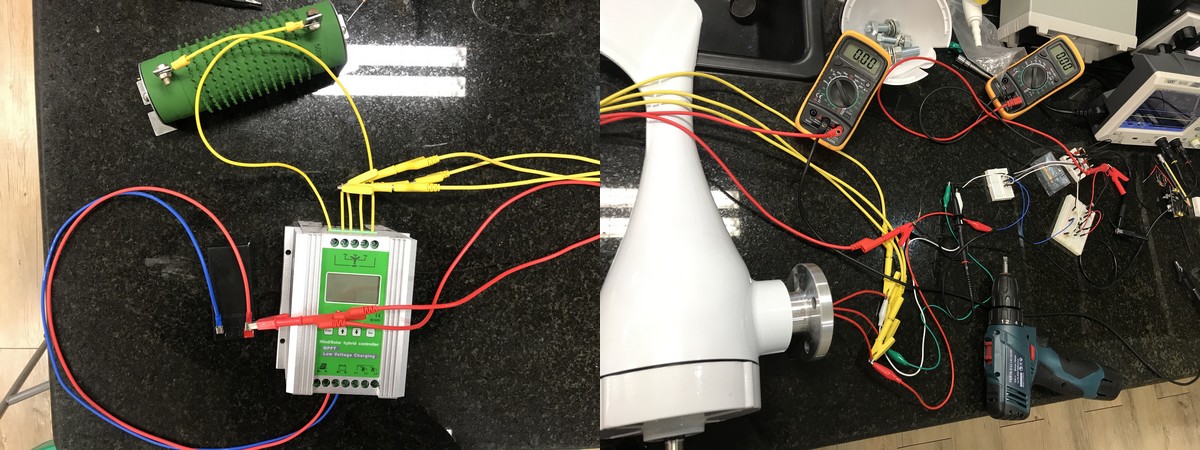 wind generator setup